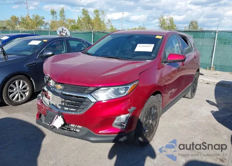 2018 Chevrolet Equinox Lt from USA, damaged, VIN 3GNAXJEV6JS574520